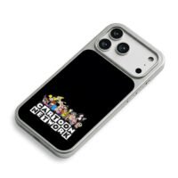 Cartoon Network classic toons iPhone 17 Pro Max Electroplated Silver Case2