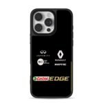 Castrol Edge Renault Infiniti logos iPhone 16 Pro Max Black Case