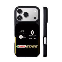 Castrol Edge Renault Infiniti logos iPhone 17 Pro Max Black Case