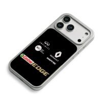 Castrol Edge Renault Infiniti logos iPhone 17 Pro Max Electroplated Silver Case2