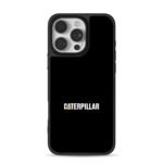 Caterpillar CAT logo on black iPhone 16 Pro Max Black Case