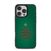 Celtics Celtic knot shamrock iPhone 16 Pro Max Black Case