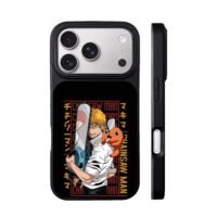 Chainsaw Man Denji Pochita art iPhone 17 Pro Max Black Case