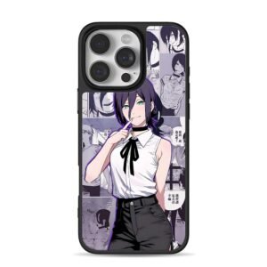 Chainsaw Man Reze collage Phone Case for iPhone 11-17 & Samsung Galaxy S24-S26