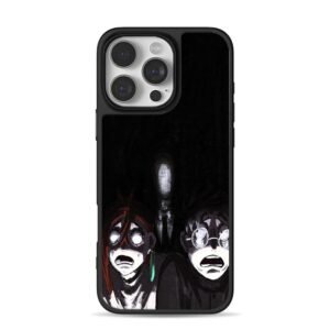 Chainsaw Man Slenderman horror art Phone Case for iPhone 11-17 & Samsung Galaxy S24-S26