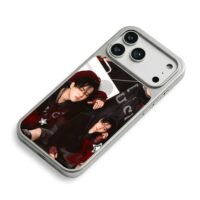 Changbin Stray Kids y2k collage iPhone 17 Pro Max Electroplated Silver Case2