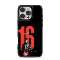 Charles Leclerc 16 F1 Helmet Phone Case for iPhone 11-17 & Samsung Galaxy S24-S26
