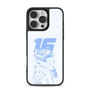 Charles Leclerc 16 F1 print Phone Case for iPhone 11-17 & Samsung Galaxy S24-S26