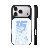 Charles Leclerc 16 F1 print iPhone 17 Pro Max Black Case