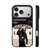 Charles Leclerc 16 F1 victory iPhone 17 Pro Max Black Case