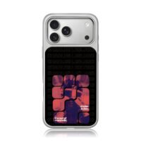 Charles Leclerc F1 helmet iPhone 17 Pro Max Electroplated Silver Case1