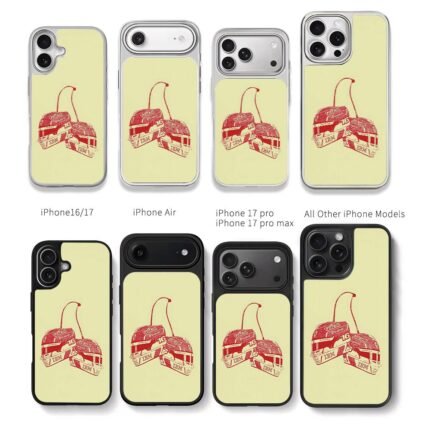 Charles Leclerc F1 helmets cherries Chris Brown Phone Case Black Electroplated Silver For Iphone 11 To 17