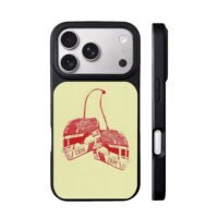 Charles Leclerc F1 helmets cherries iPhone 17 Pro Max Black Case