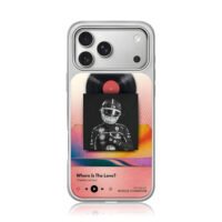 Charles Leclerc F1 vinyl music iPhone 17 Pro Max Electroplated Silver Case1