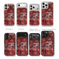 Charles Leclerc Ferrari F1 16 Chris Brown Phone Case Black Electroplated Silver For Iphone 11 To 17