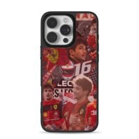 Charles Leclerc Ferrari F1 16 Phone Case for iPhone 11-17 & Samsung Galaxy S24-S26