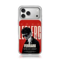 Charles Leclerc Ferrari poster iPhone 17 Pro Max Electroplated Silver Case1