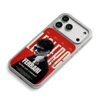 Charles Leclerc Ferrari poster iPhone 17 Pro Max Electroplated Silver Case2