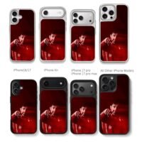 Charles Leclerc Ferrari racer Chris Brown Phone Case Black Electroplated Silver For Iphone 11 To 17