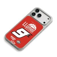 Chase Elliott 9 LLumar NASCAR iPhone 17 Pro Max Electroplated Silver Case2
