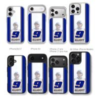 Chase Elliott 9 Napa racer Chris Brown Phone Case Black Electroplated Silver For Iphone 11 To 17