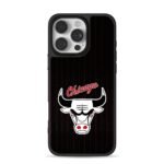 Chicago Bulls bull head logo Phone Case for iPhone 11-17 & Samsung Galaxy S24-S26