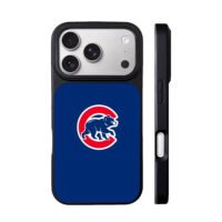Chicago Cubs walking cub logo iPhone 17 Pro Max Black Case