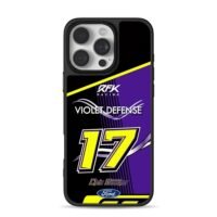 Chris Buescher 17 RFK Ford Phone Case for iPhone 11-17 & Samsung Galaxy S24-S26