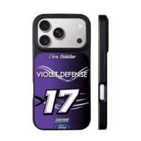 Chris Buescher 17 Violet Ford iPhone 17 Pro Max Black Case