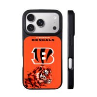 Cincinnati Bengals tiger logo iPhone 17 Pro Max Black Case