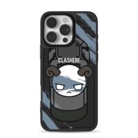 CLASHEBI angry ram horn art Phone Case for iPhone 11-17 & Samsung Galaxy S24-S26