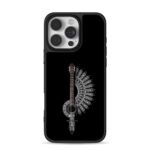 Classical guitar mandala art Phone Case for iPhone 11-17 & Samsung Galaxy S24-S26