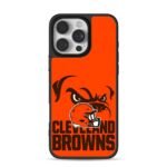 ClevelandBrownsbulldoghelmet iPhone 16 Pro Max Black Case