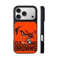 ClevelandBrownsbulldoghelmet iPhone 17 Pro Max Black Case