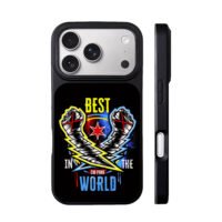 CM Punk Best In The World Fist iPhone 17 Pro Max Black Case
