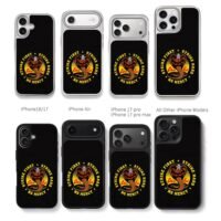 Cobra Kai cobra strike first Chris Brown Phone Case Black Electroplated Silver For Iphone 11 To 17