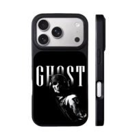 COD Ghost soldier GHOST text iPhone 17 Pro Max Black Case