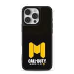 COD Mobile yellow logo iPhone 16 Pro Max Black Case