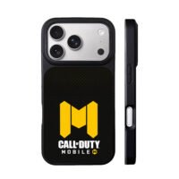 COD Mobile yellow logo iPhone 17 Pro Max Black Case