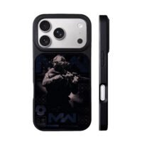 COD MW night vision soldier iPhone 17 Pro Max Black Case