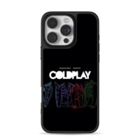 Coldplay concert jacket art iPhone 16 Pro Max Black Case
