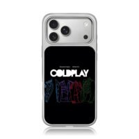 Coldplay concert jacket art iPhone 17 Pro Max Electroplated Silver Case1