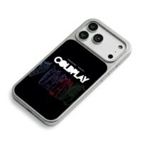 Coldplay concert jacket art iPhone 17 Pro Max Electroplated Silver Case2