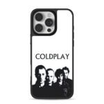 Coldplay four band black white art Phone Case for iPhone 11-17 & Samsung Galaxy S24-S26