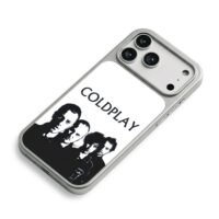 Coldplay four band black white art Phone Case for iPhone 11-17 & Samsung Galaxy S24-S26 - Image 5