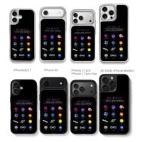 Coldplay Music of the Spheres Chris Brown Phone Case Black Electroplated Silver For Iphone 11 To 17