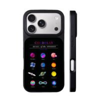 Coldplay Music of the Spheres iPhone 17 Pro Max Black Case