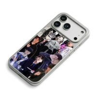 Collage of Faker T1 with chibi Phone Case for iPhone 11-17 & Samsung Galaxy S24-S26 - Image 5