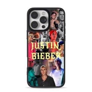 Collage of Justin Bieber photos Phone Case for iPhone 11-17 & Samsung Galaxy S24-S26