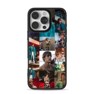 Collage of Justin Bieber photos Phone Case for iPhone 11-17 & Samsung Galaxy S24-S26